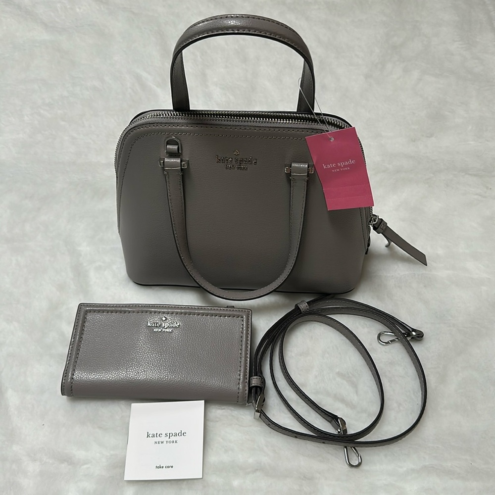 NWT BUNDLE ♠️ Kate Spade small dome sachet and braylon wallet